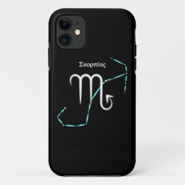 Fall "Zodiac Constellation Scorpio Case-Mate iPhon iPhone Hülle