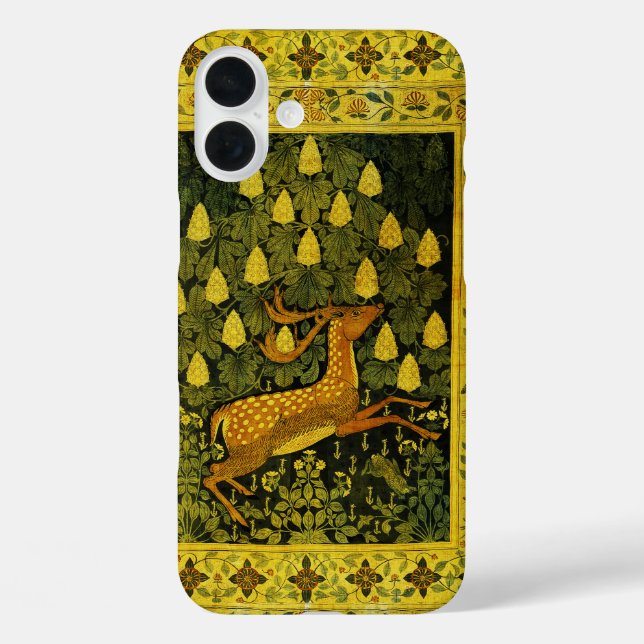 FALLDEINE, BLUME CHESTNUT-BAUM Gelb iPhone 16 Plus Hülle (Rückseite)