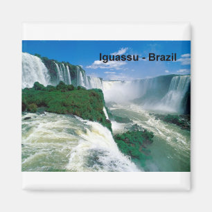 Fälle Brasiliens Iguassu (St.K.) Magnet