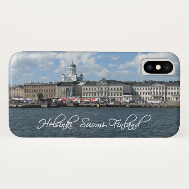 Fälle von Helsinki-Hafen Case-Mate iPhone Hülle (Rückseite (Horizontal))