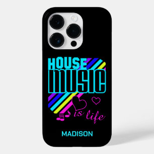 Fälle von individuelle Name House Music Case-Mate iPhone 14 Pro Hülle