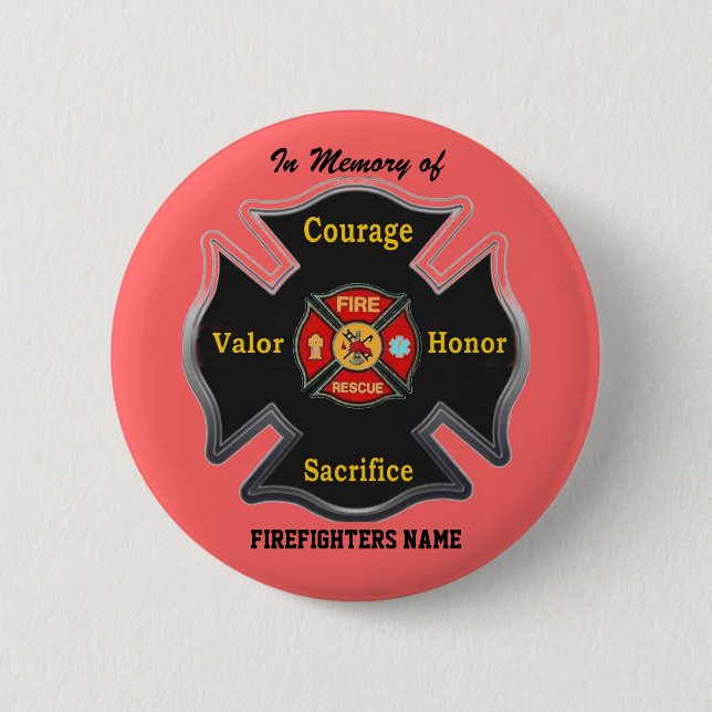 FALLEN, ABER NICHT VERGESSEN BUTTON (Vorderseite)