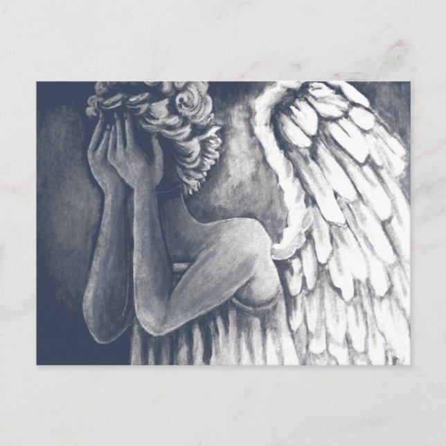 Fallen, Angel Art Postcard Postkarte (Vorderseite)