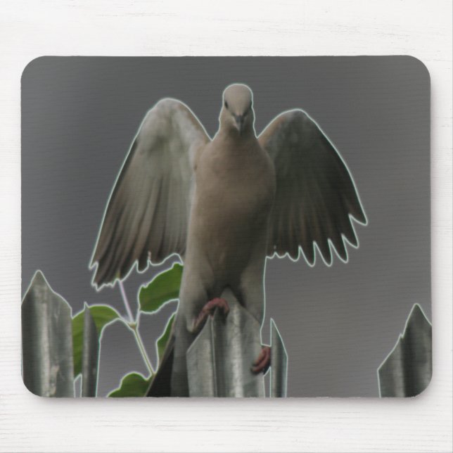 Fallen Angel Dove Mousepad (Vorne)