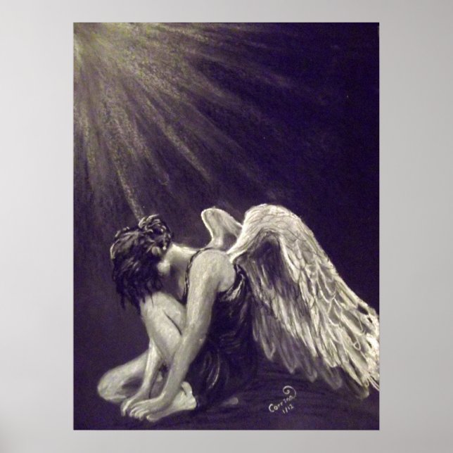 Fallen Angel - Entwurf 2 Poster (Vorne)