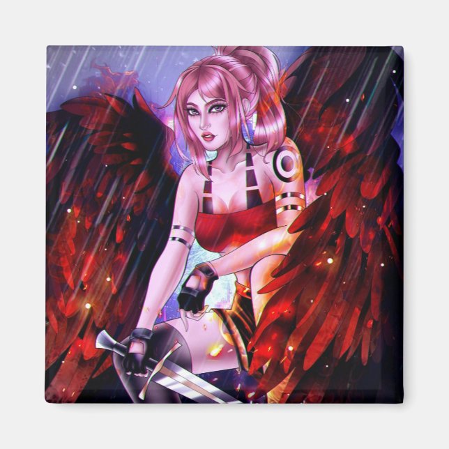 Fallen Angel Magnet (Vorne)