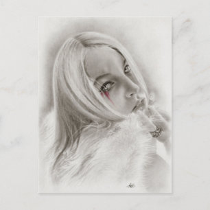 Fallen Angel Postcard Postkarte