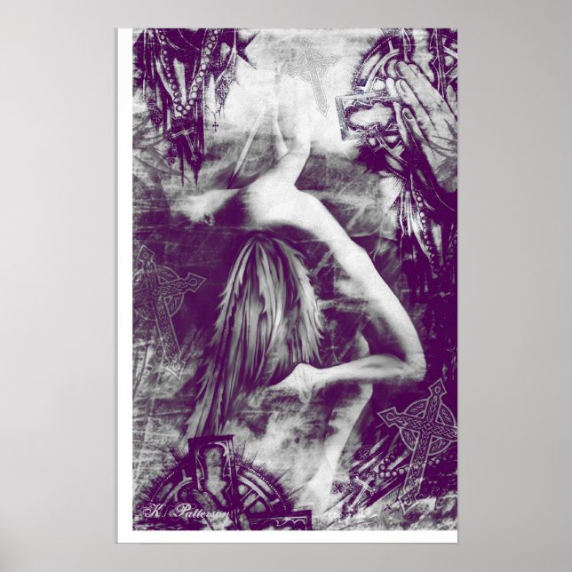Fallen Angel print Poster (Vorne)