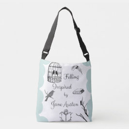 Fällen inspiriert von Jane Austen Tragetaschen Mit Langen Trägern