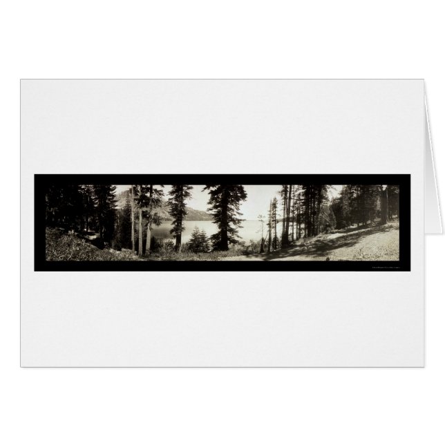 Fallen Leaf Lake Foto 1906 (Vorderseite (Horizontal))