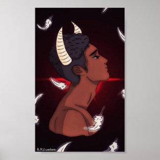 Fallen Print Poster