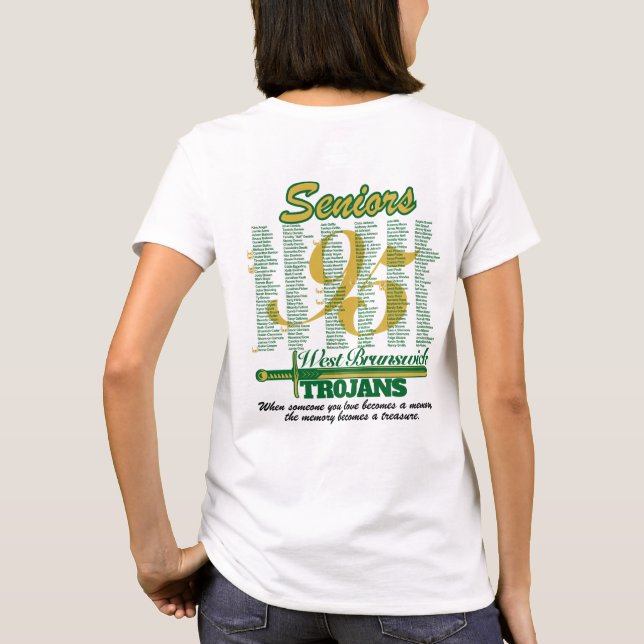 Fallen Trojans Class of 95 T-Shirt (Rückseite)
