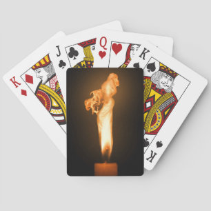 Fallend Fire Original Art Spielkarten