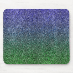 Fallend Forest Nightfall Glitzer Gradient Mousepad