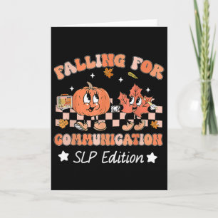 Fallend für Communication Slp Edition Erntedank Karte