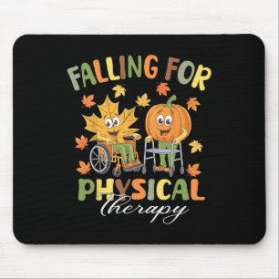 Fallend für physische Therapie PT Niedlicher Fall Mousepad