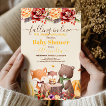 Fallend in Liebe Baby Woodland Baby Shower