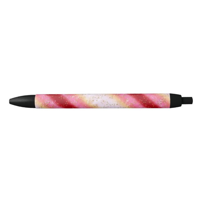 Fallend Pink Sakura Sunrise Kugelschreiber (Vorderseite)