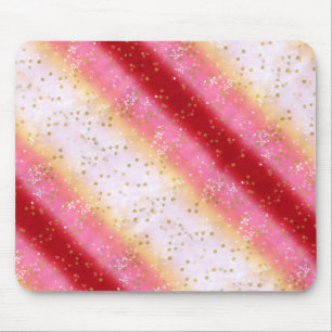Fallend Pink Sakura Sunrise Mousepad