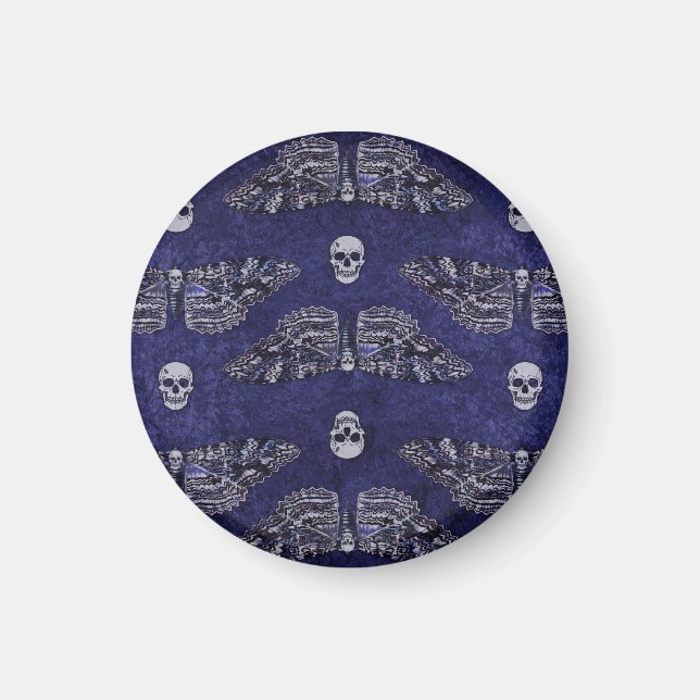 Fallend Totschlucht Moth and Skulls Magnet (Vorne)