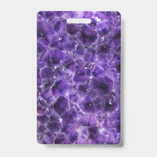 Fallende Amethyst-Gipfel Ausweis