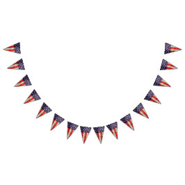 Fallende antike amerikanische Flagge