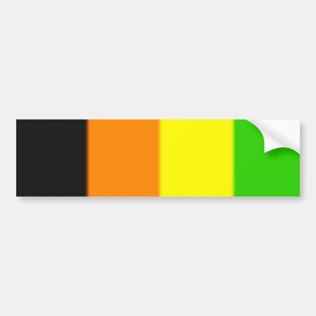 Fallende Aromantic Pride Flag Version 2 Autoaufkleber (Vorne)