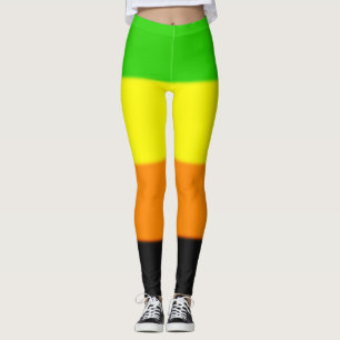 Fallende Aromantische Stolperflagge Leggings