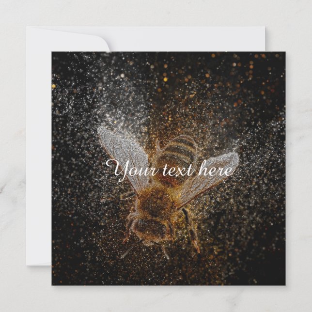 Fallende Bienen sind magisch (Vorderseite)