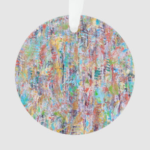 Fallende Blätter Akrylverzierung Ornament