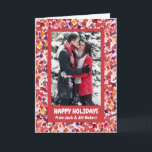 Fallende Blätter Aquarell CUSTOM FOTO Urlaub Karte<br><div class="desc">Passen Sie diese Karte an,  indem Sie Ihr eigenes Foto und Text über den niedlichen Hintergrund hinzufügen. Karo meinen Shop für mehr Farben und Designs oder lass mir wissen,  ob Sie etwas Angewohntes wollen. Danke für den Einkauf mit mir!</div>