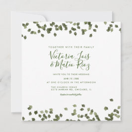 Fallende Blätter Herbst Rustikale Hochzeit