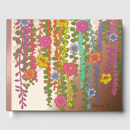 Fallende Blumen Gästebuch