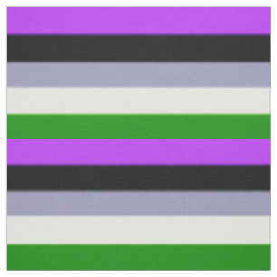 Fallende Flagge für Genderqueer Stoff