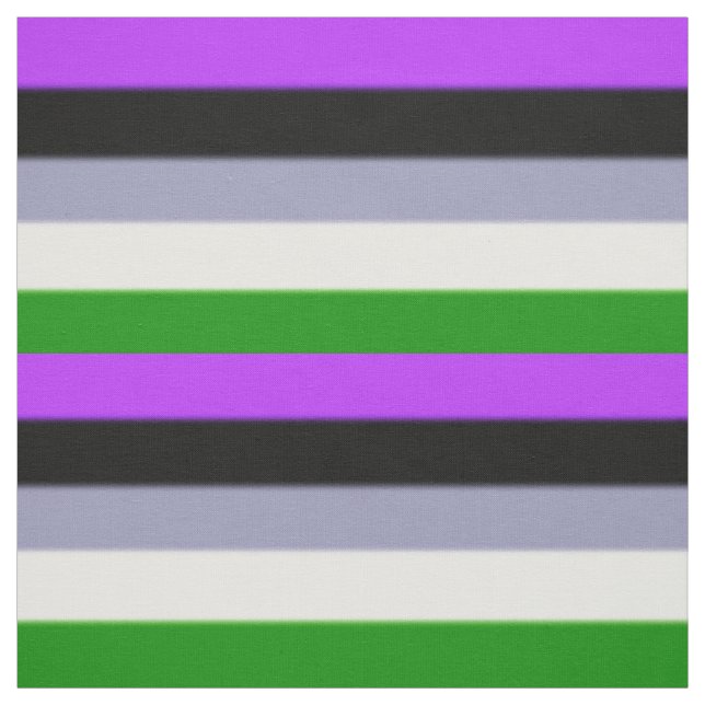 Fallende Flagge für Genderqueer Stoff (Muster)