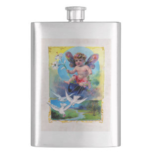 Fallende Frühjahrszeit Fairy Flachmann