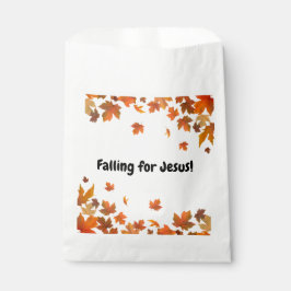 Fallende für die Leckerei Jesu Geschenktütchen