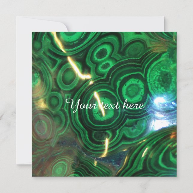 Fallende grüne, wirbelnde Steine (Vorderseite)