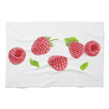 Fallende Himbeeren