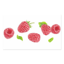 Fallende Himbeeren