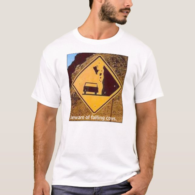 Fallende Kuh T-Shirt (Vorderseite)