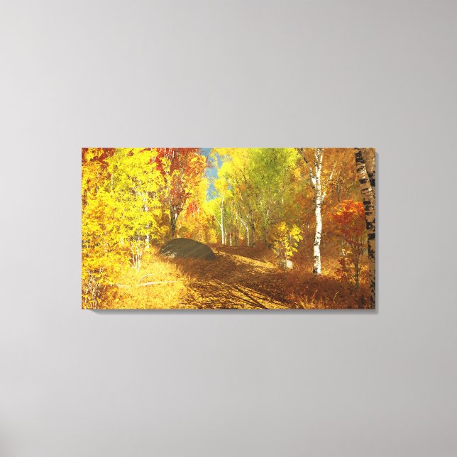 Fallende Leinwand (Vorderseite)