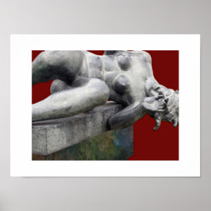 Fallende Medusa ~ Print/Poster Poster