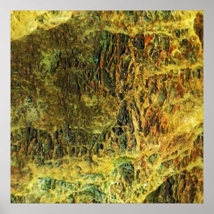 Fallende Mosaiksteine Poster