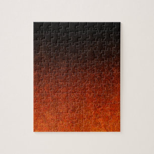 Fallende Orange- und Schwarz-Glitzer-Gradient