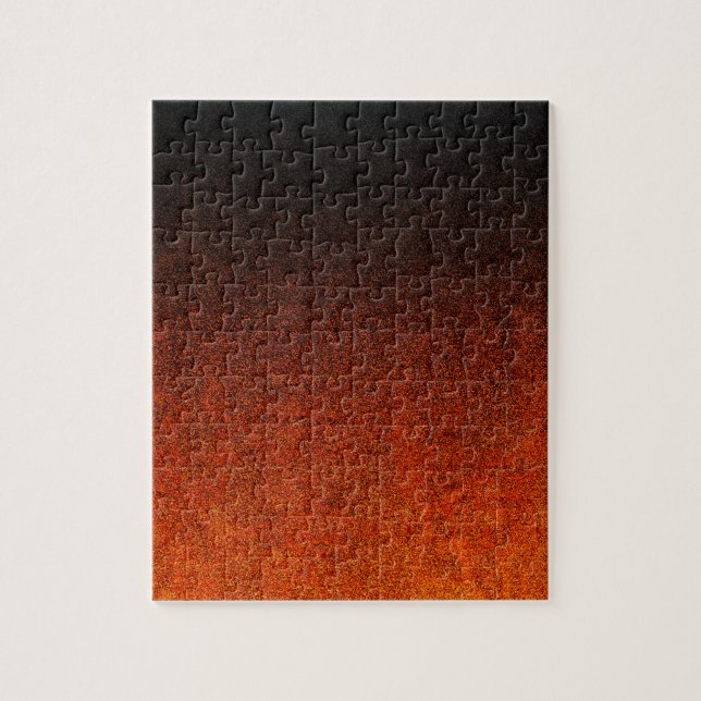Fallende Orange- und Schwarz-Glitzer-Gradient (Vertikal)