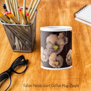 Fallende Petalen Jumbo-Tasse
