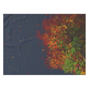 Fallende Regenbogentablette Tischdecke