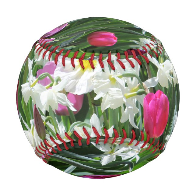 Fallende romantische Frühlingsvormitte Baseball (Vorderseite)