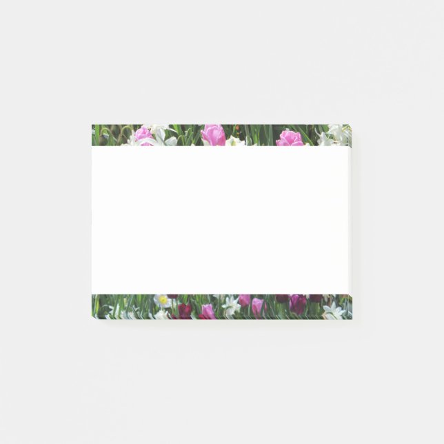 Fallende romantische Frühlingsvormitte Post-it Klebezettel (Vorderseite)